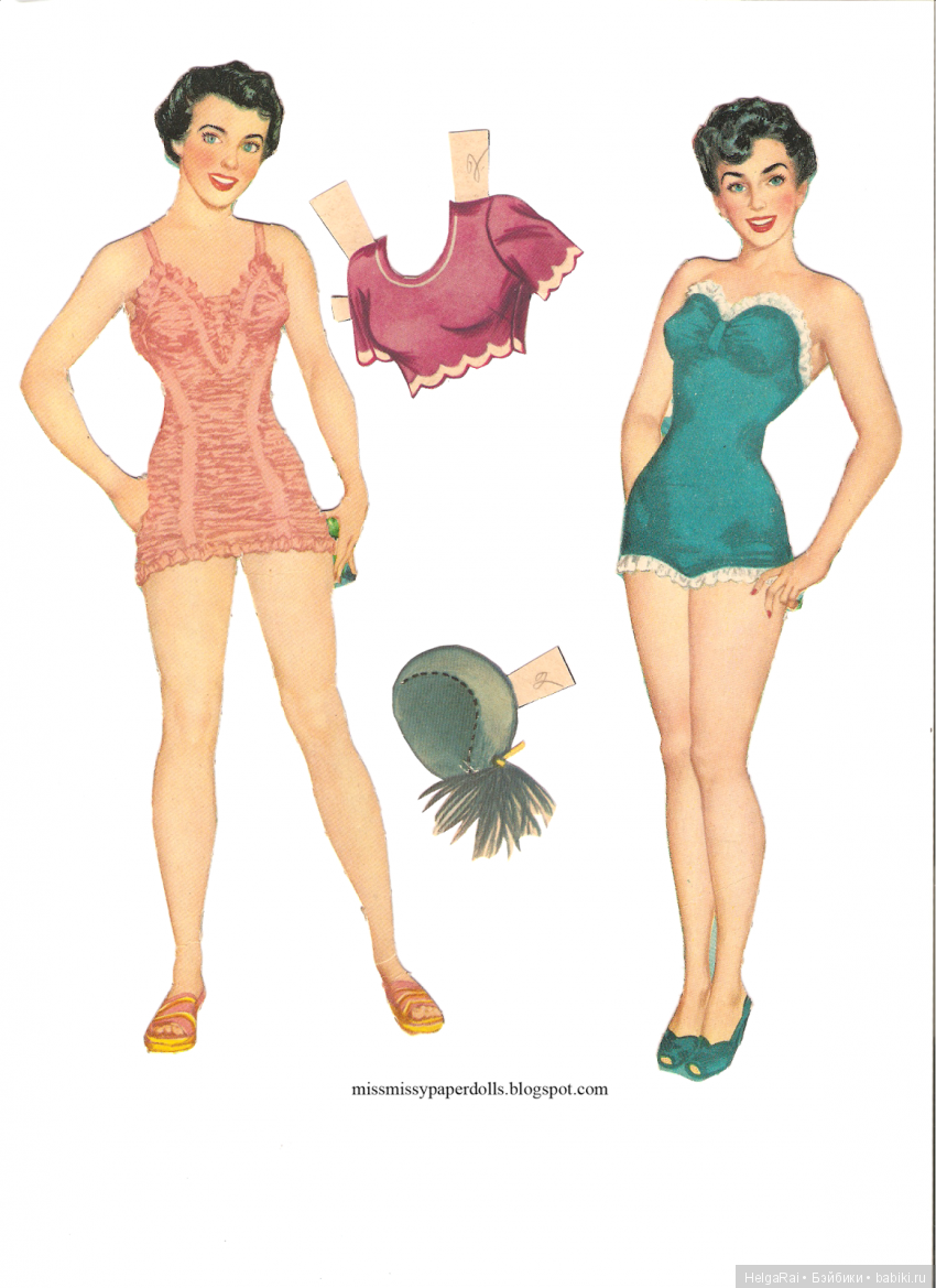 Elizabeth Taylor paper dolls ( бумажные куклы ) 4 (фото 5)