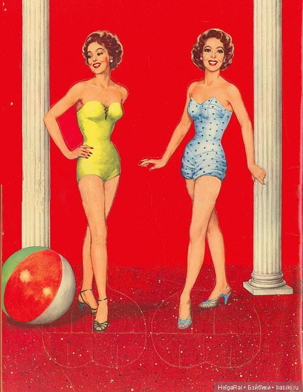 Loretta Young paper dolls ( бумажные куклы ) 8 (фото 4)