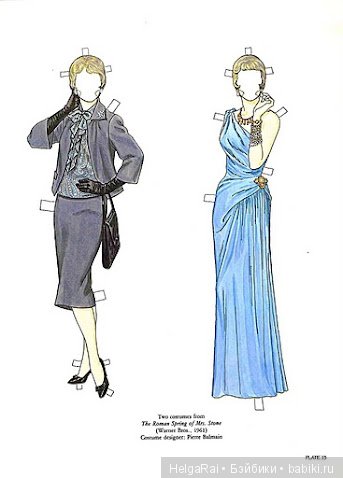 Vivien Leigh paper dolls ( бумажные куклы ) 7
