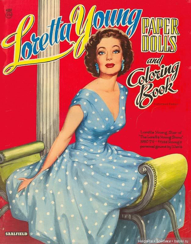 Loretta Young paper dolls ( бумажные куклы ) 8 (фото 3)