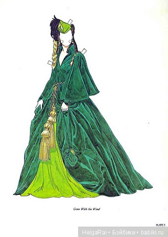 Vivien Leigh paper dolls ( бумажные куклы ) 7