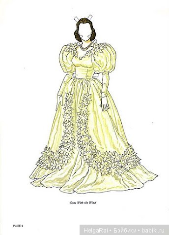Vivien Leigh paper dolls ( бумажные куклы ) 7
