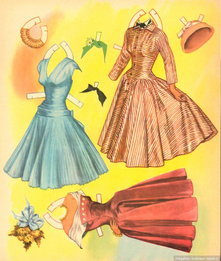 Loretta Young paper dolls ( бумажные куклы ) 8 (фото 8)