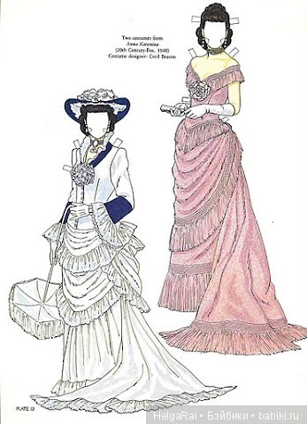 Vivien Leigh paper dolls ( бумажные куклы ) 7