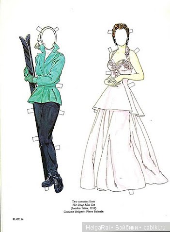 Vivien Leigh paper dolls ( бумажные куклы ) 7