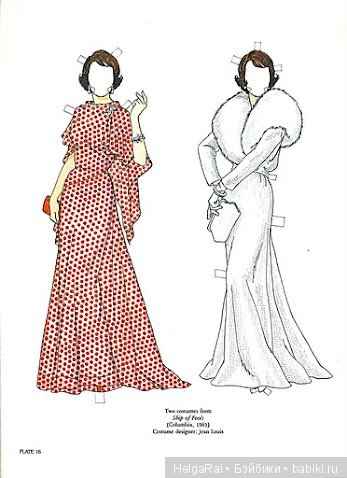 Vivien Leigh paper dolls ( бумажные куклы ) 7