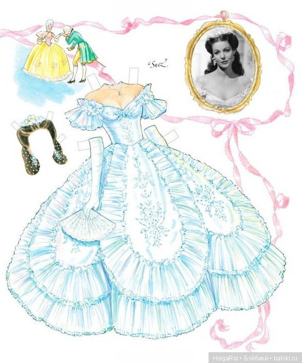 Loretta Young paper dolls ( бумажные куклы ) 8