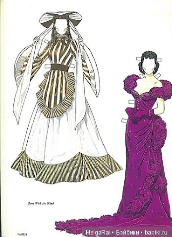 Vivien Leigh paper dolls ( бумажные куклы ) 7