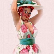 18+ !!! Сексапильная Хильда 50-х