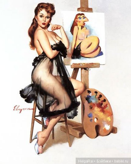 18+!!! Потрясающие девушки Элвгрена часть 2