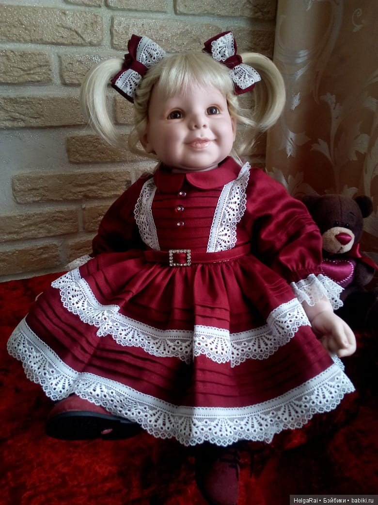 Осень цвета бордо — Куклы Adora (Адора): коллекционные виниловые