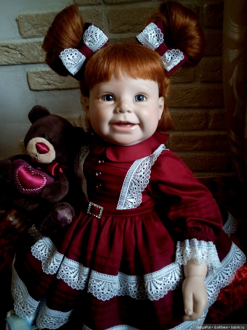 Осень цвета бордо — Куклы Adora (Адора): коллекционные виниловые (фото 7)