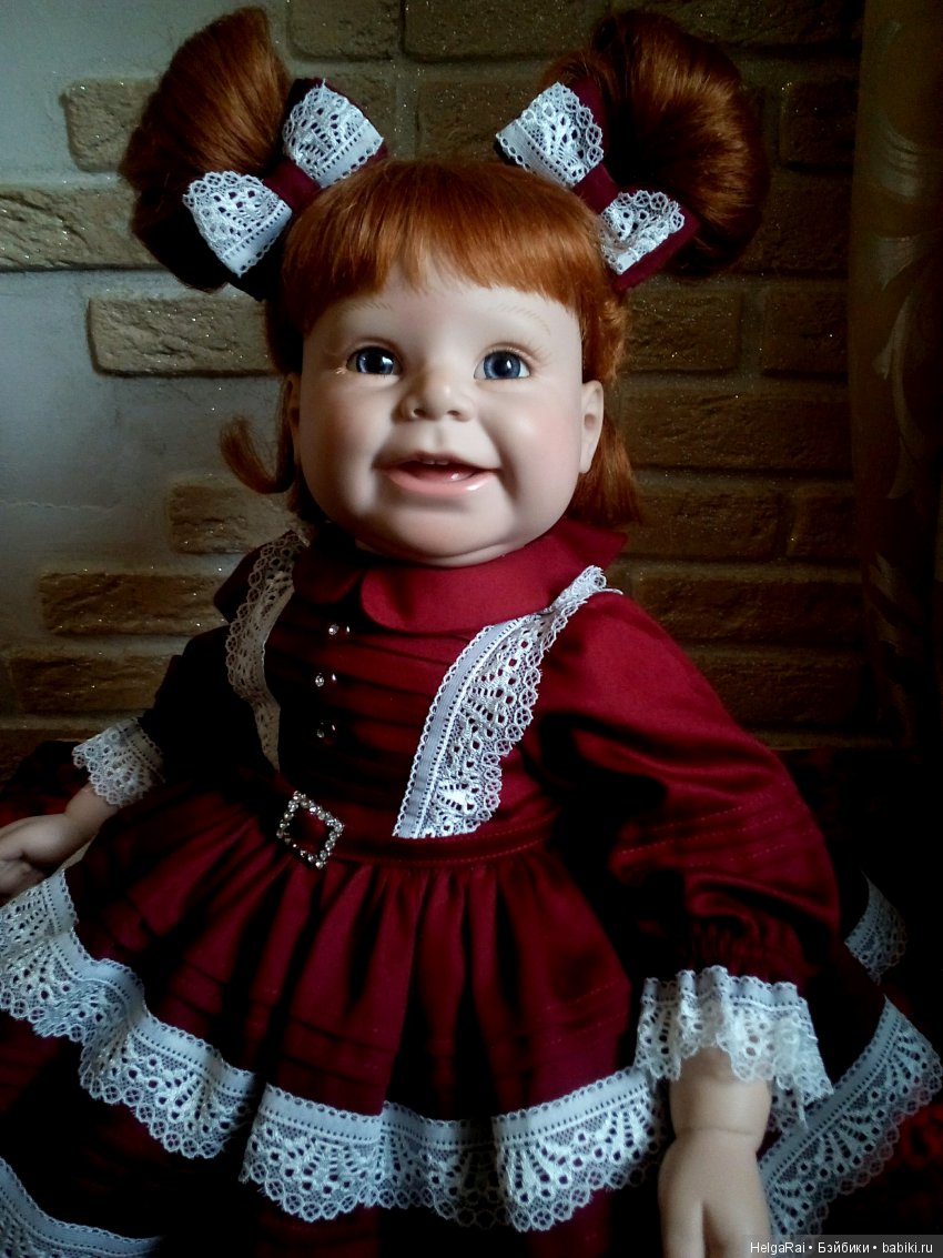 Осень цвета бордо — Куклы Adora (Адора): коллекционные виниловые