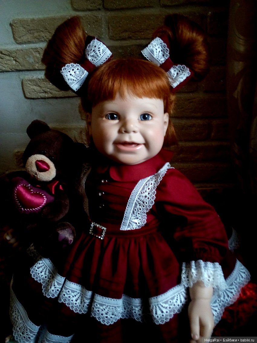 Осень цвета бордо — Куклы Adora (Адора): коллекционные виниловые