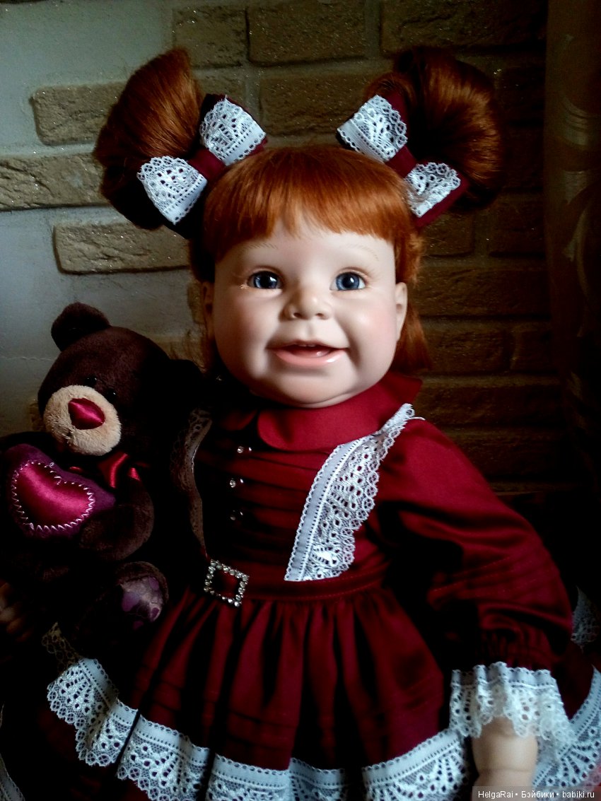 Осень цвета бордо — Куклы Adora (Адора): коллекционные виниловые (фото 9)