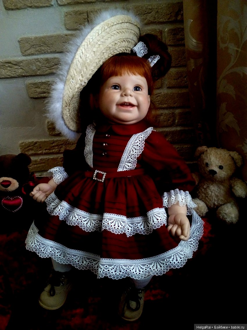 Осень цвета бордо — Куклы Adora (Адора): коллекционные виниловые