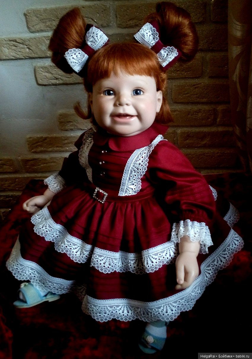 Осень цвета бордо — Куклы Adora (Адора): коллекционные виниловые