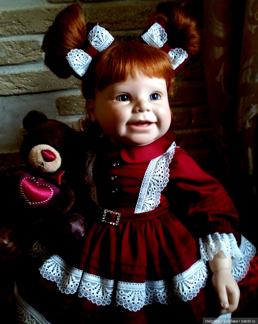 Осень цвета бордо — Куклы Adora (Адора): коллекционные виниловые