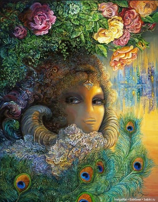 Фантастические картины Жозефины Уолл