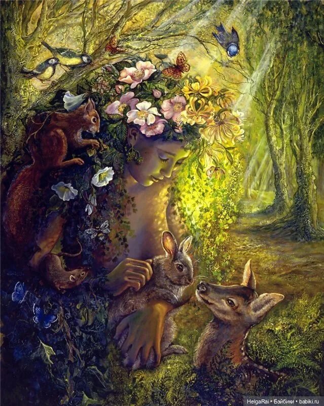 Фантастические картины Жозефины Уолл