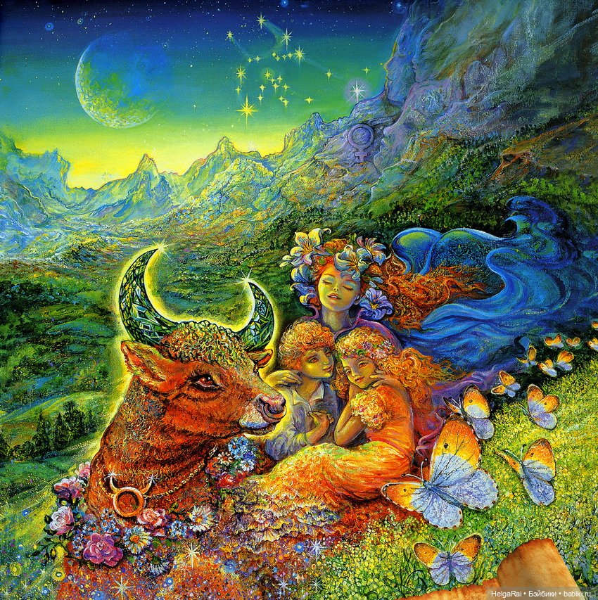 Знаки зодиака в цветочных картинах (фото 3)