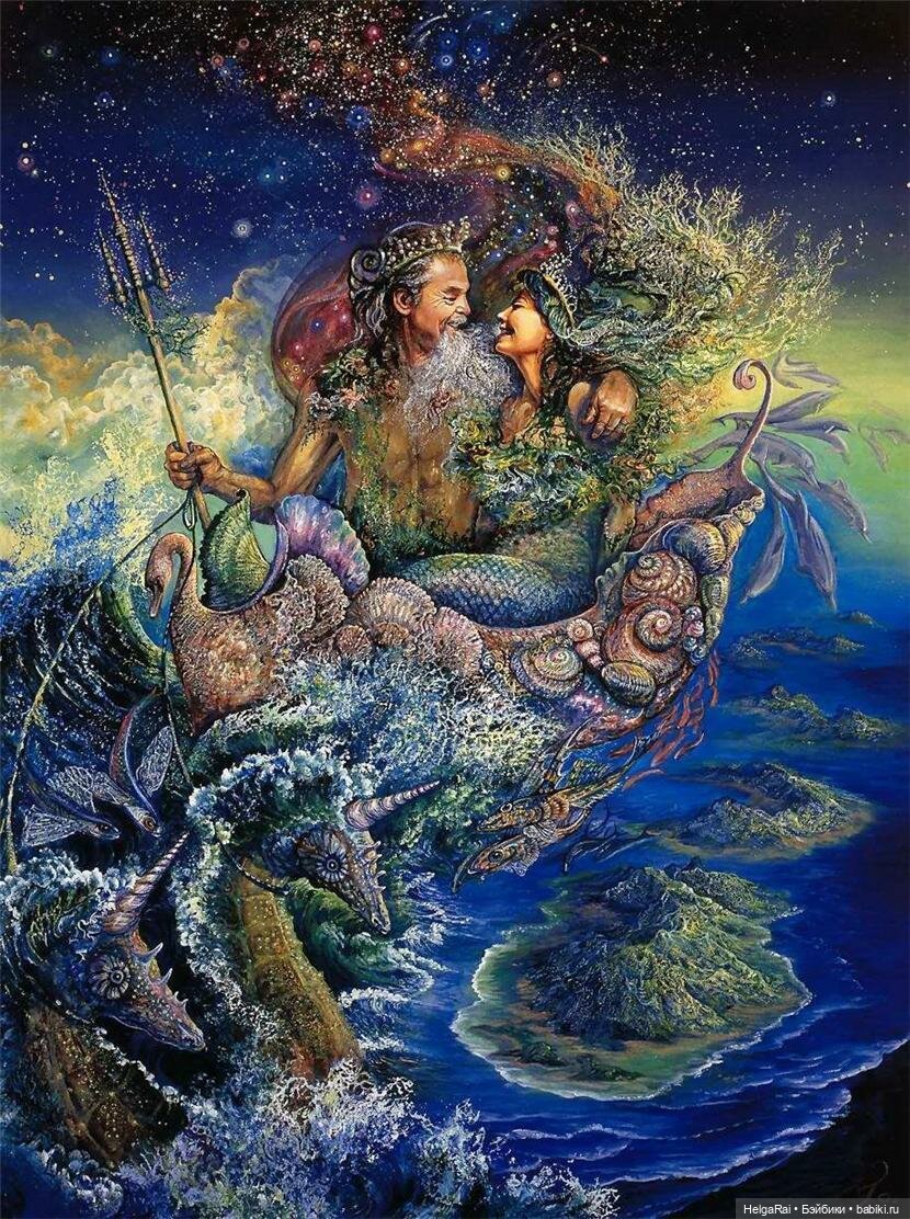 Фантастические картины Жозефины Уолл