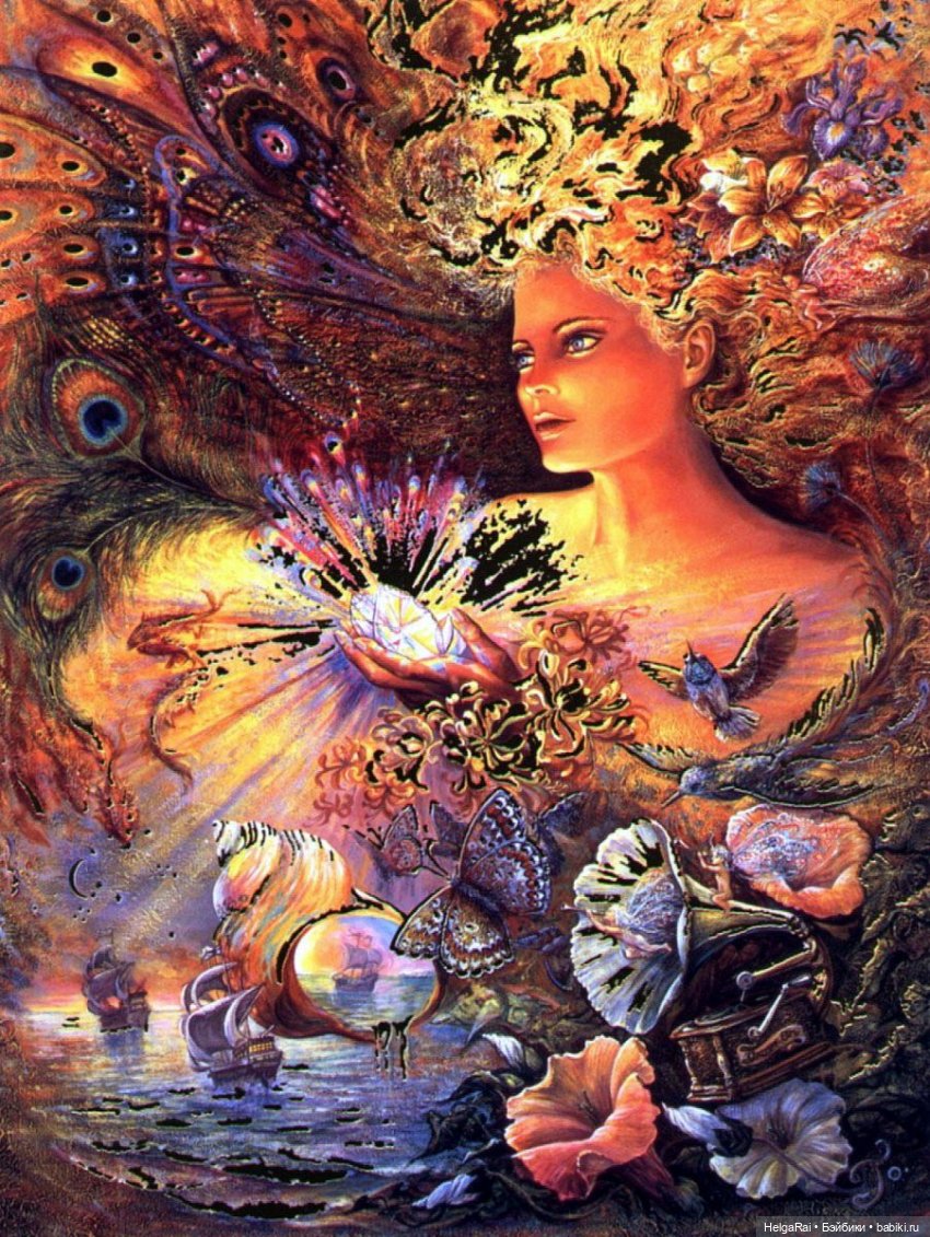 Фантастические картины Жозефины Уолл