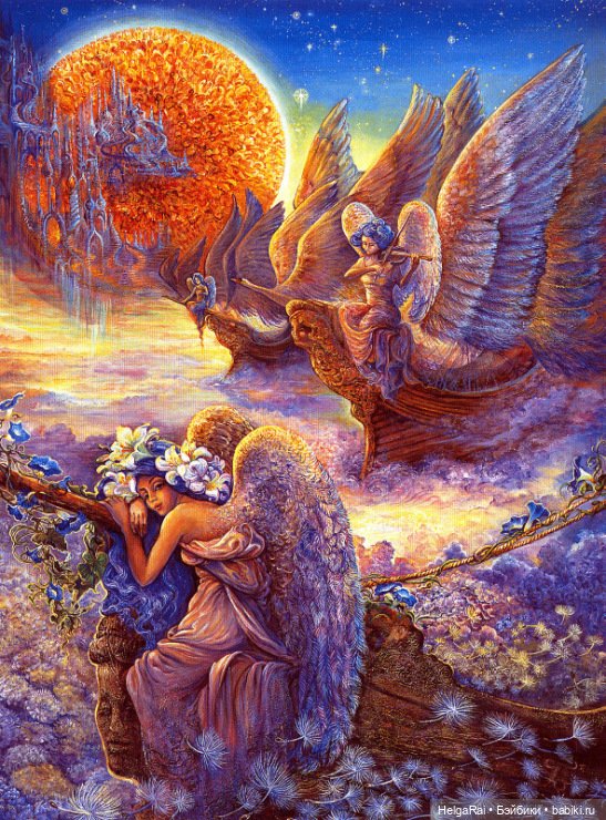 Фантастические картины Жозефины Уолл