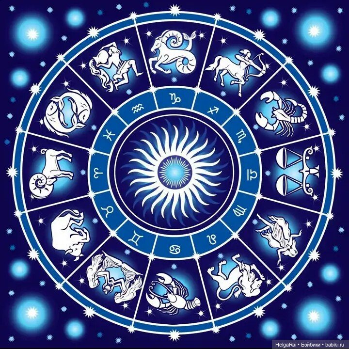 Знаки зодиака в цветочных картинах