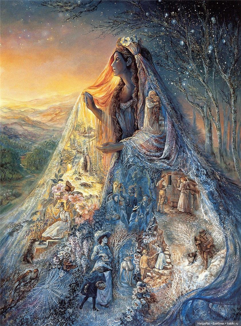 Фантастические картины Жозефины Уолл