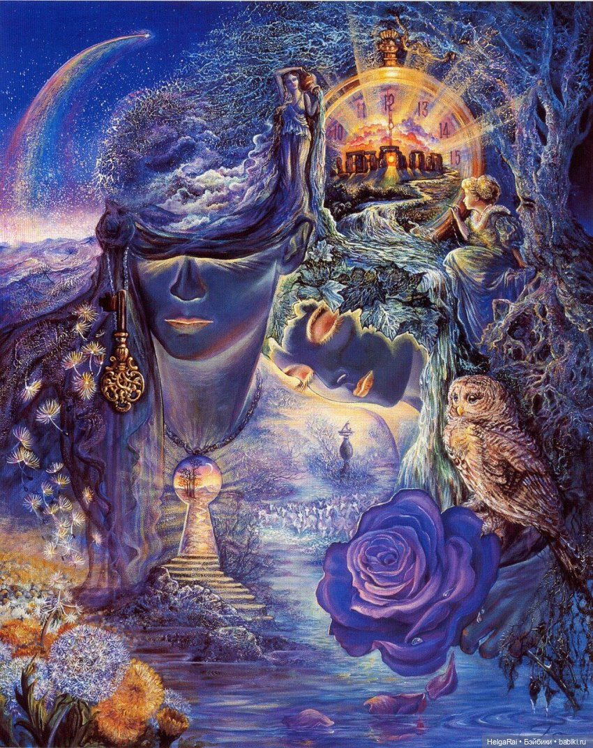 Фантастические картины Жозефины Уолл