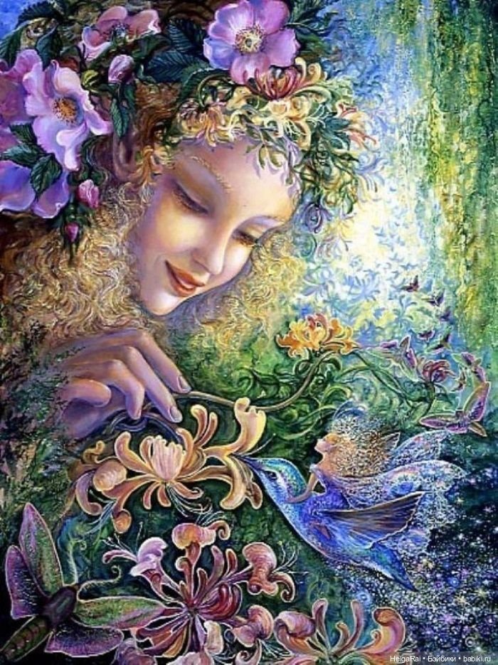 Фантастические картины Жозефины Уолл