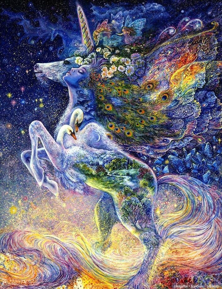 Фантастические картины Жозефины Уолл