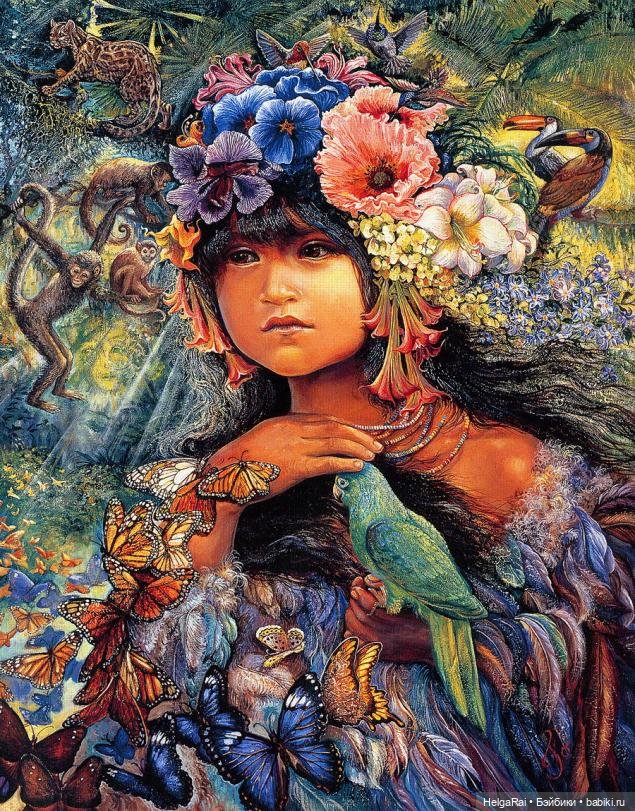 Фантастические картины Жозефины Уолл