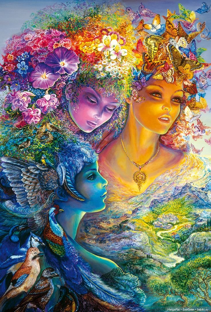 Фантастические картины Жозефины Уолл