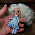 Кастом petite blythe маленькая блондинка