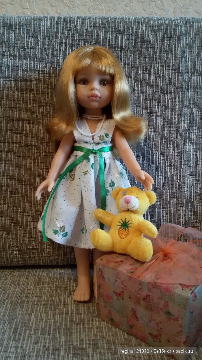 Подарок от Деда Мороза | Бэйбики Подарок от Деда Мороза — Куклы Paola Reina (Паола Рейна): новинки (фото 8)