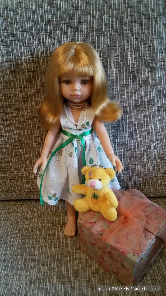 Подарок от Деда Мороза | Бэйбики Подарок от Деда Мороза — Куклы Paola Reina (Паола Рейна): новинки (фото 9)