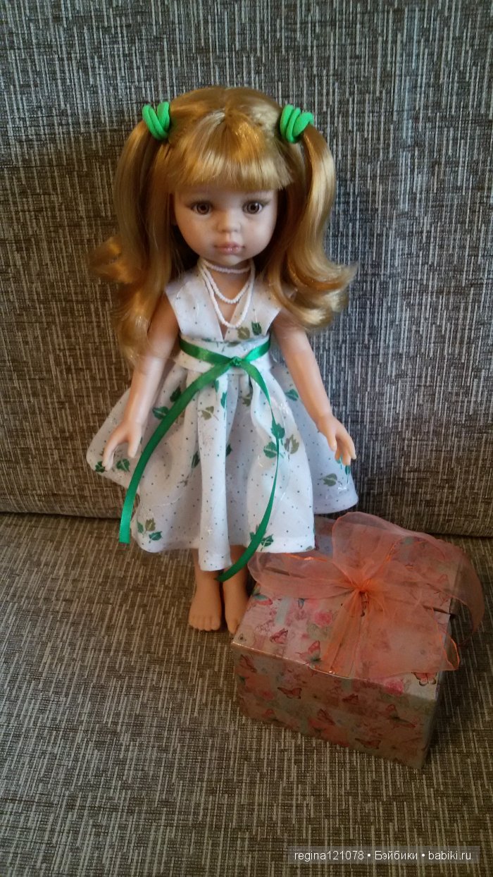 Подарок от Деда Мороза | Бэйбики Подарок от Деда Мороза — Куклы Paola Reina (Паола Рейна): новинки (фото 10)