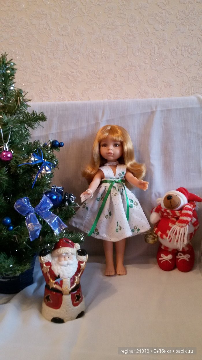 Подарок от Деда Мороза | Бэйбики Подарок от Деда Мороза — Куклы Paola Reina (Паола Рейна): новинки (фото 7)