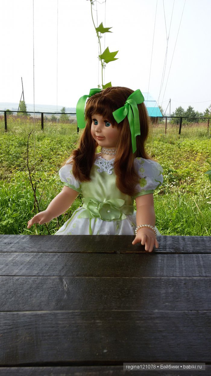 Прогулка маленькой леди — Российские куклы Весна (фото 3)