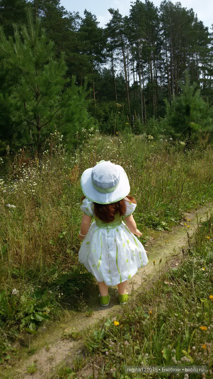 Прогулка маленькой леди — Российские куклы Весна (фото 8)