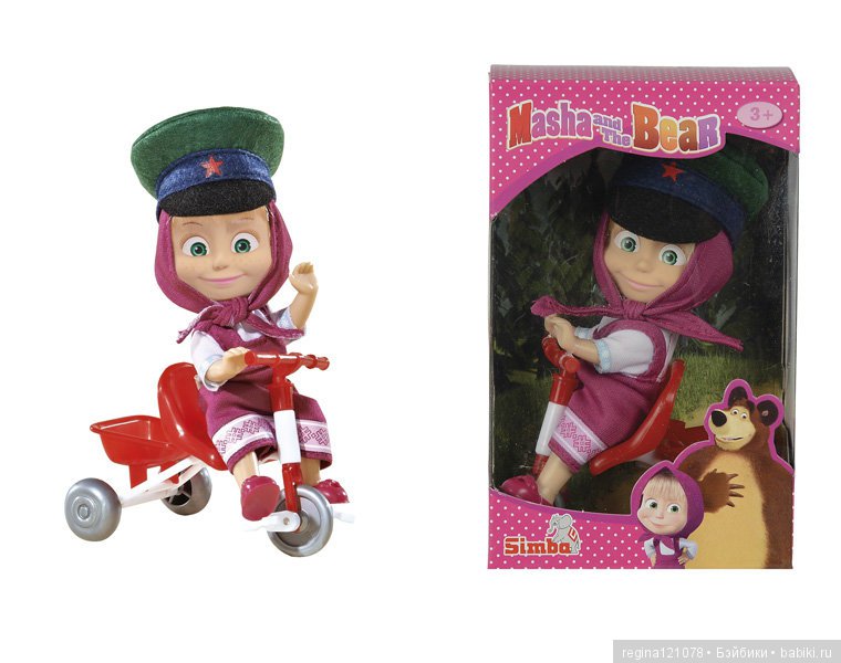 Моя Машка — Куклы Маша и Медведь (Simba): Маша в кармашке