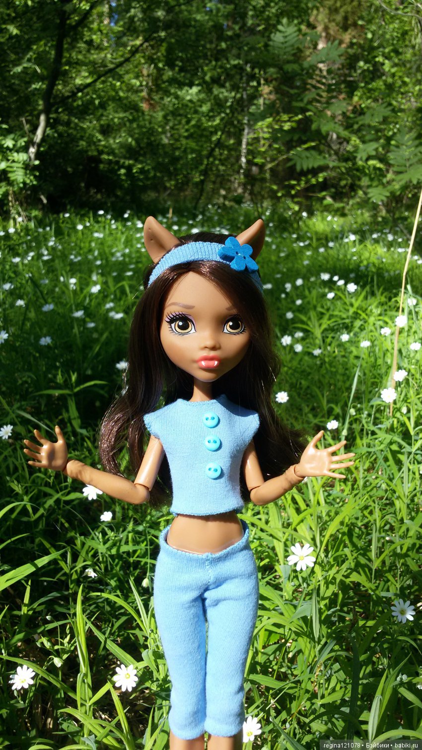 Первая прогулка Оками — Куклы Monster High и Ever After High: G1 (фото 4)