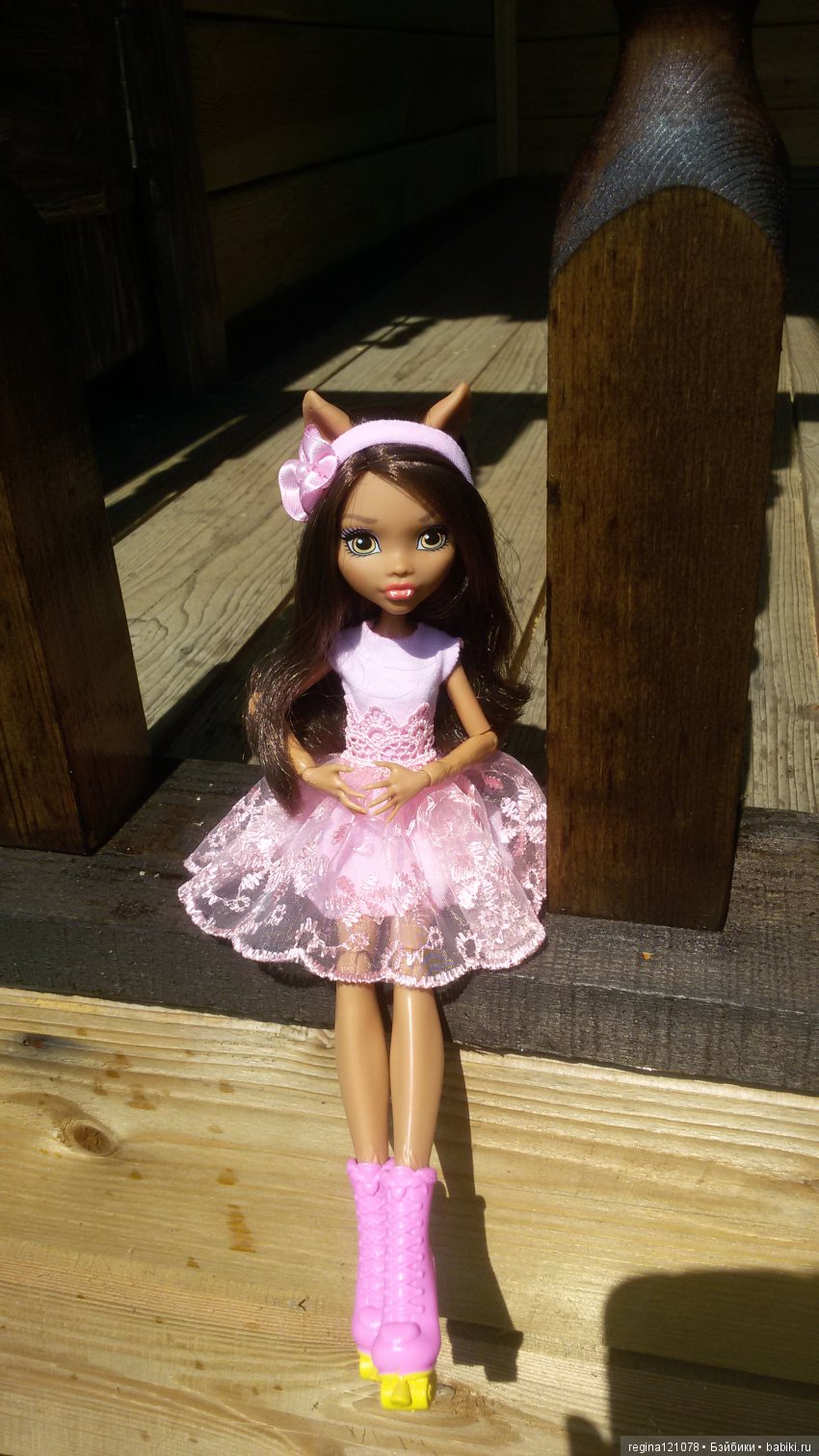 Новое платье Оками и первая садовая роза (фото 2)