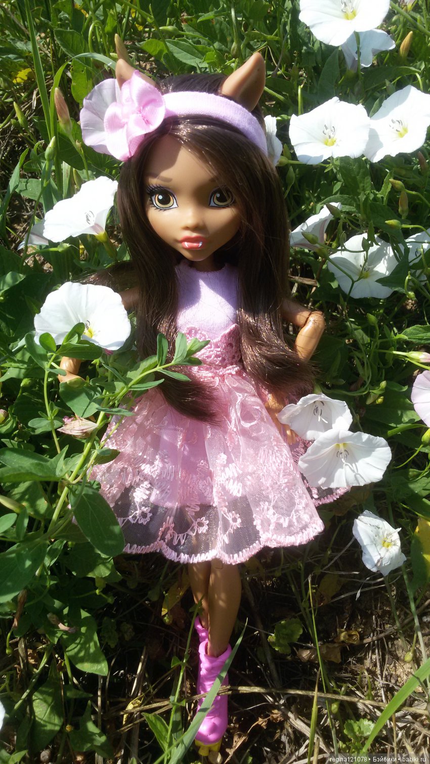 Новое платье Оками и первая садовая роза (фото 3)