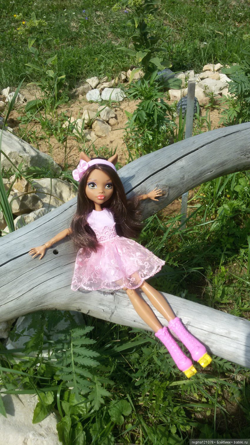 Новое платье Оками и первая садовая роза (фото 6)