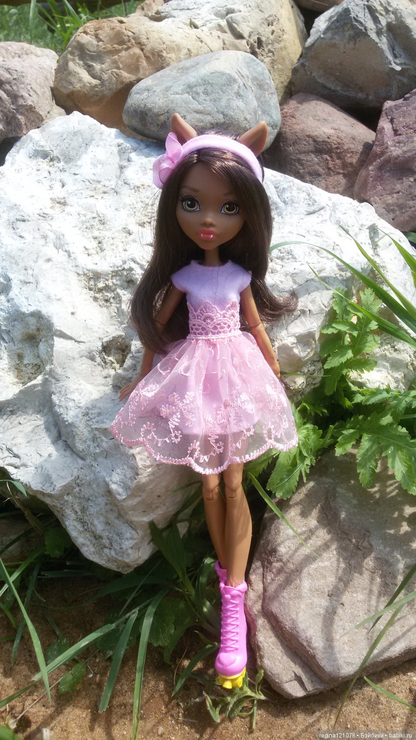 Новое платье Оками и первая садовая роза (фото 5)