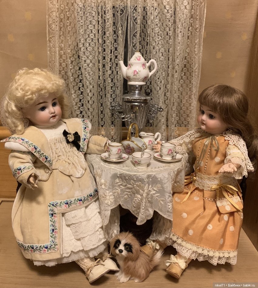 Новогодняя сказка — Антикварные куклы Kestner (Кестнер) JDK: Хильда