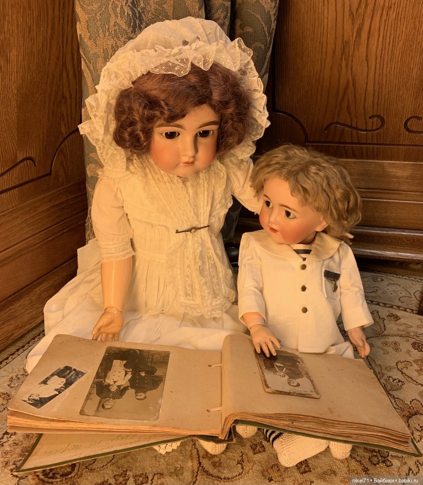 Новогодняя сказка — Антикварные куклы Kestner (Кестнер) JDK: Хильда (фото 9)